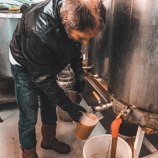 Rob in the brewery